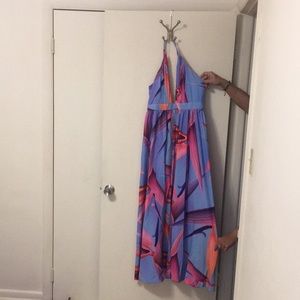 A Hawaiian Long, Sexy, Maxi Dress, great condition, completely unused.